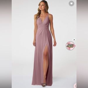 AZAZIE MAREN ALLURE Bridesmaid Dress - Dusty Rose